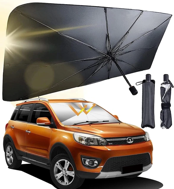 Ombrello Parasole Auto Parasole Auto Parabrezza Interno Parasole Auto 140x78cm✅