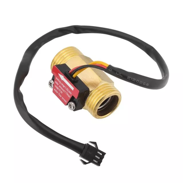 1X(1 Piece of -B1 Turbine Water Flow Sensor G1 / 2 Inch Electromagnetic Brass