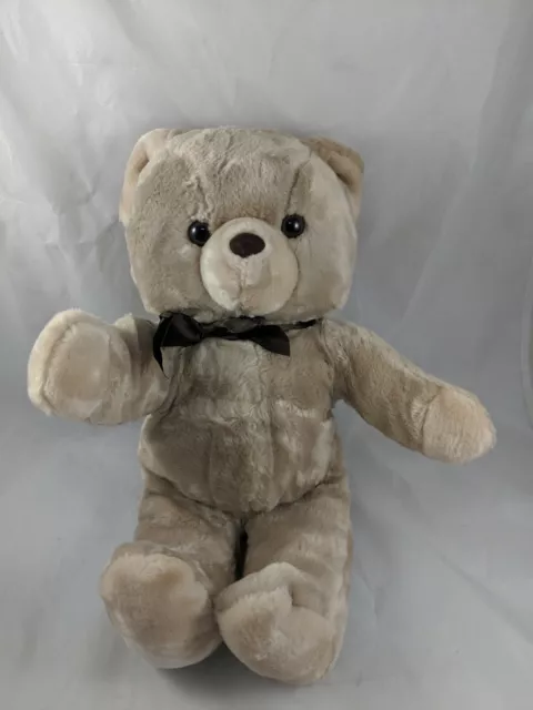 Walmart Bear Plush 17 Inch Beige Vintage Stuffed Animal toy
