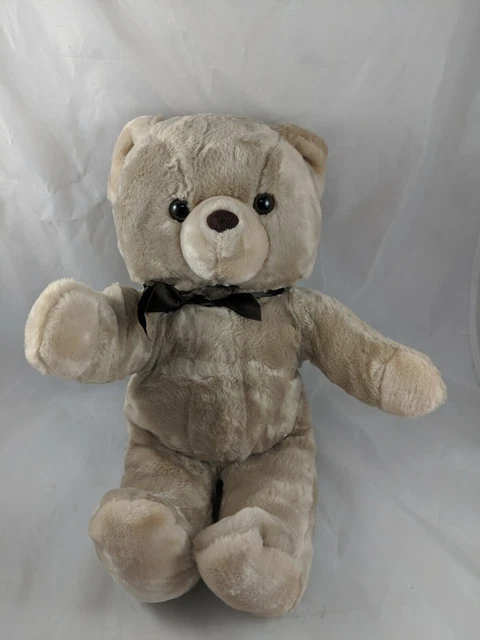 Walmart Bear Plush 17 Inch Beige Vintage Stuffed Animal toy