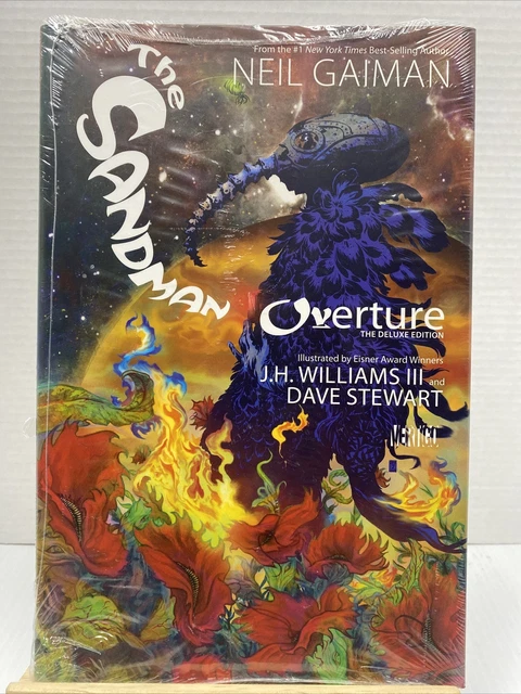 The Sandman Overture The Deluxe Edition DC Comics Neil Gaiman HC **NEW/SEALED**