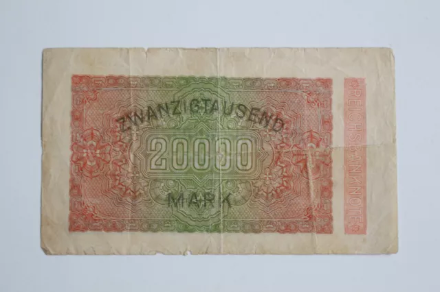 Reichsbanknote 20000,-Mark vom 20.Februar 1923 2