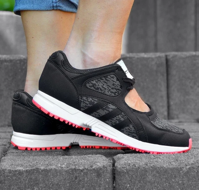 Adidas Eqt Torsion Chaussures Femmes Baskets Sandales Zx Noir/Blanc/Rose