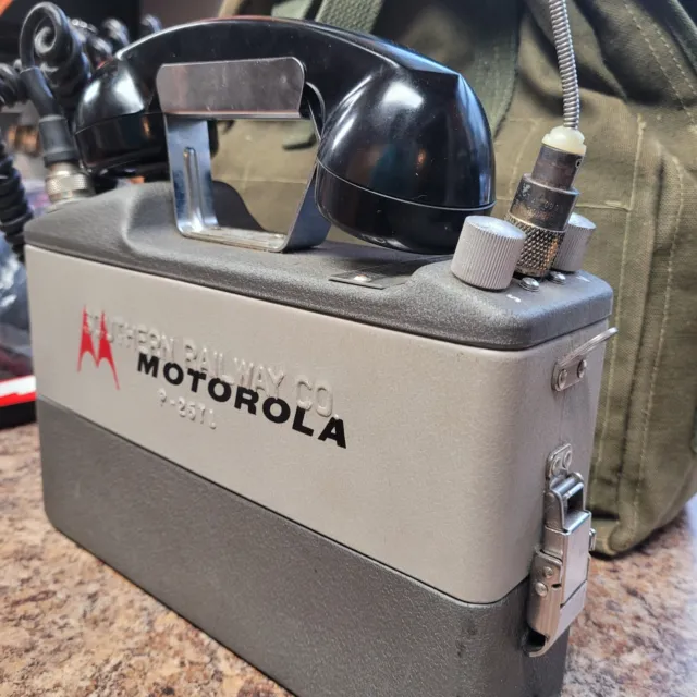 Vintage Motorola Handie Talkie P- 2671 Used For Southern Railway