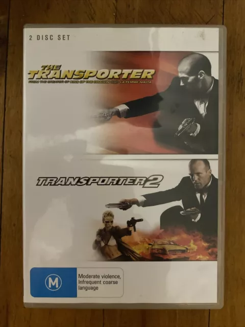 Transporter 1 + 2 R4 DVD Jason Statham VGC