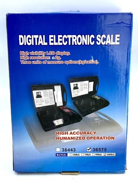 LX-36575 Digital Electronic Refrigerant Scale 100KG Range - Brand New