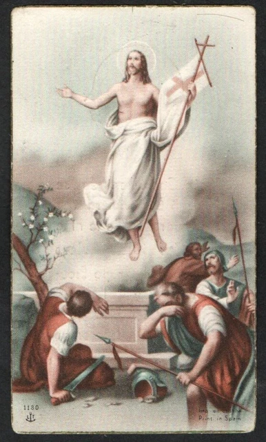 santino antico de Jesus image pieuse holy card estampa