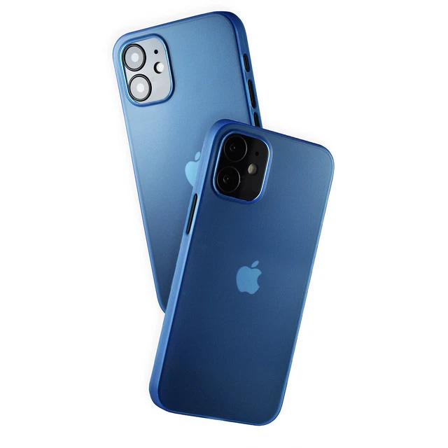 Ultradünne [0,1 mm] iPhone 12 Mini, Pro & Max Hülle | Matt Slim Hartlicht Abdeckung 8