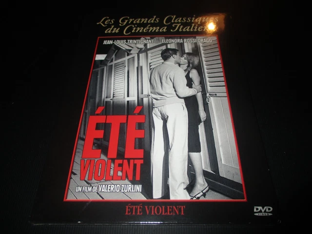 DVD DIGIPACK NEUF "ETE VIOLENT" Jean-Louis TRINTIGNANT / de Valerio ZURLINI