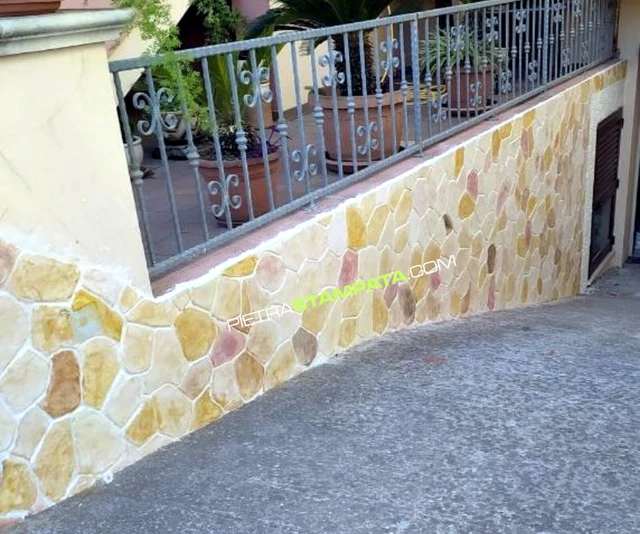 MOULE FORME POUR Plâtre Imprimé Ciment Fausse Pierre Vertical Concrete