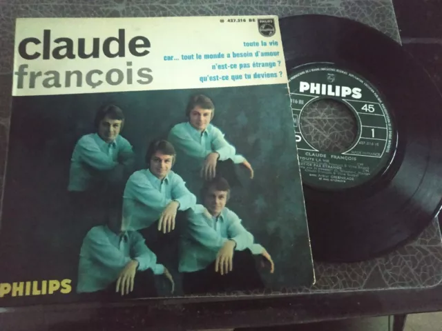 Claude François – Toute La Vie   45T