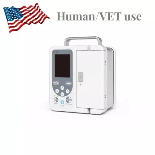 SP750 PORTABLE INFUSION Pump IV Fluid Flow Rate Control Alarm bomba de