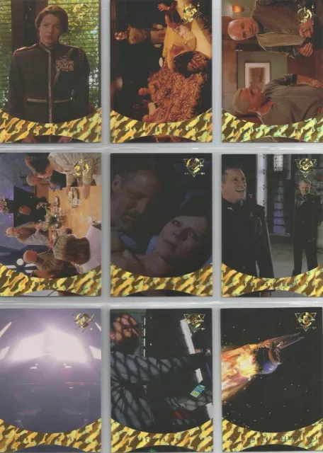 Babylon 5 Season 5 - "Sleeping in Light" 9 Card Chase / Insert Set #S1-9