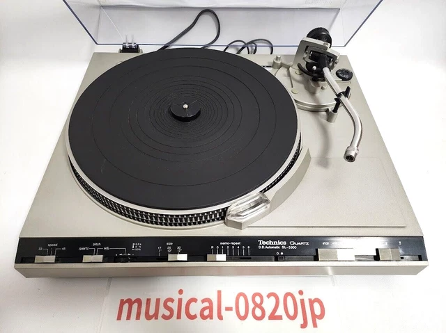 Technics Platine Vinyle à entraîneent Direct, Sl-100CEG-K, 33 1/3, 45