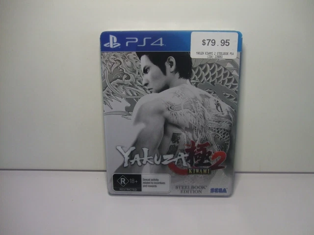 Yakuza Kiwami 2 - Steelbook - PS4 **Free Postage** Sony PlayStation 4