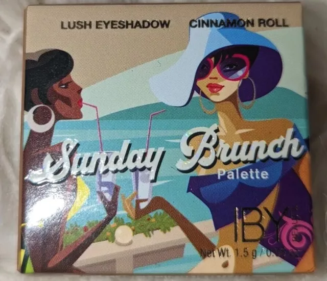 IBY Beauty Sunday Brunch Lush Eyeshadow Palette. Cinnamon Roll Shade.