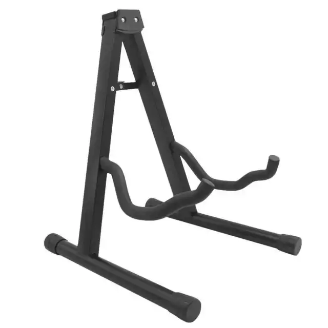 Soporte Plegable de Suelo para Guitarra Acustica Electrica Española A FORM Negro