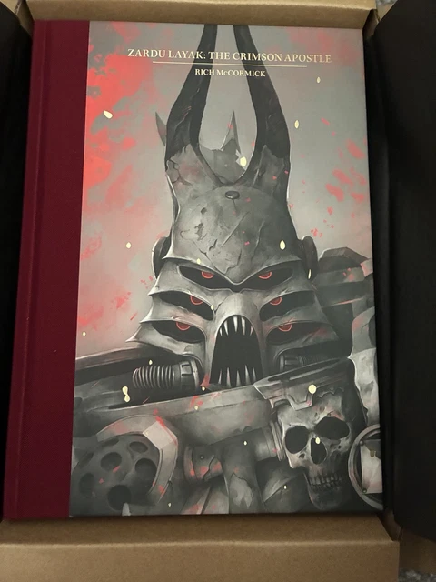 BLACK LIBRARY ZARDU Layak The Crimson Apostle Special Edition