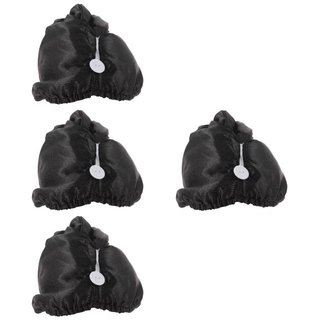 4 pz asciugamani asciugacapelli avvolgere asciugacapelli avvolgere asciugacapelli assorbente capelli turbante cappello asciugamano