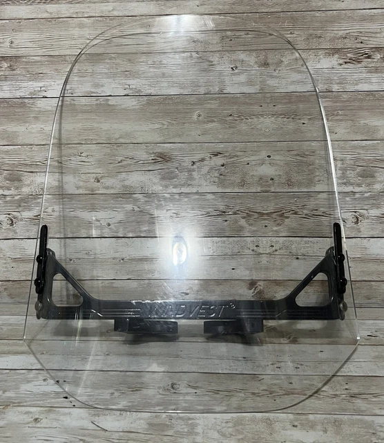 Windvest Clear Windshield, 16 1/2" Tall X 14" Wide, 1/4" Thick