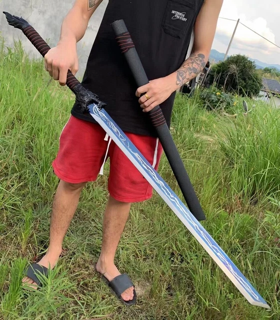 SHARP RED DRAGON Blade Manganese Steel Broadsword KUNGFU Dao Sword