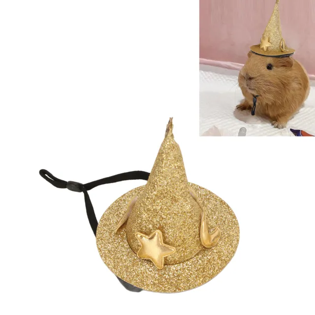 Hamster Hat Moon Star Pattern Small Animal Pet Top Hats Mit Einstellbarem Ki Rop