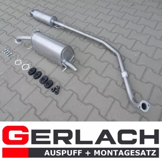 Auspuff für Chevrolet Aveo / Chevrolet Kalos 1.4 8V 16V Auspuffanlage F270