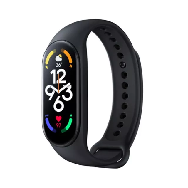 XIAOMI Smart Band 7 Black Fitness Tracker 18 mm/219 mm Ohne Ladekabel