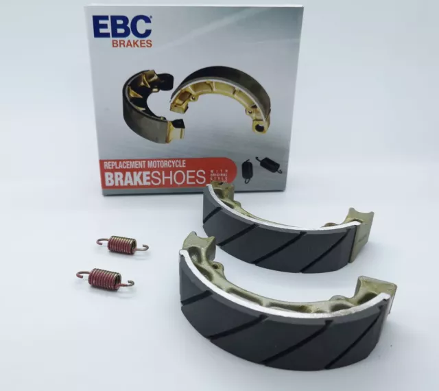 Honda C50 C70 C90 Cub EBC Water Grooved Brake Shoes Road Race Plop Enduro H303G