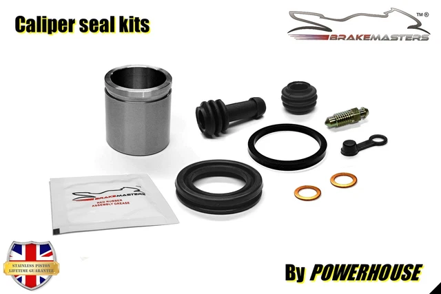 Suzuki Gt 125 1974/1977 Piston Etrier Frein Avant + Joints Neuf