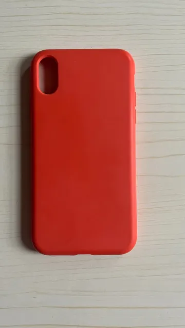 Apple iPhone XR Cover Case / Silicone Orange