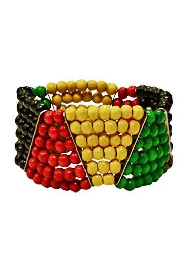 Jamaican Bracelet Multicolor Beaded Rasta For Women Teenagers And Girls. 8