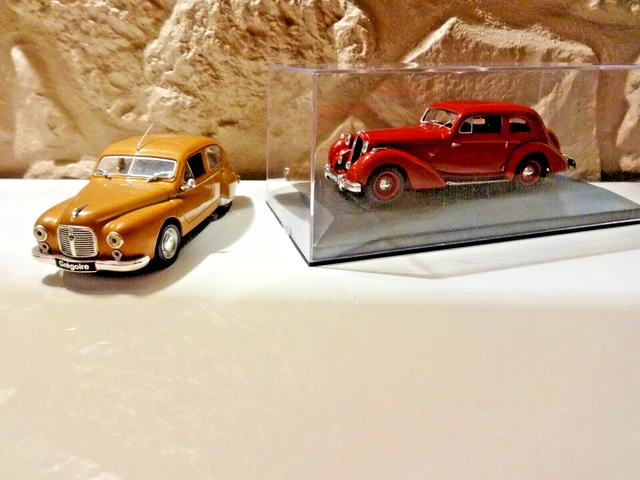 Modèle Réduit Hotchkiss 686 GS 1936 - Échelle 1:43, Marque IXO Altaya, Occasion