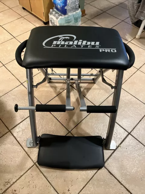 MALIBU Pilates PRO Chair Ab Fitness Workout Machine NEW-No Box or Manual