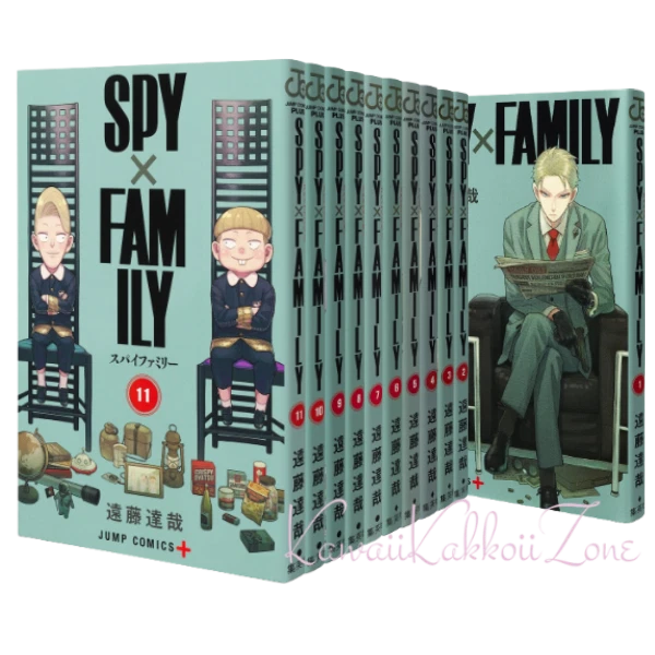 SPY X FAMILY vol. 111 Comic Book Set Japanese language Manga Japan
