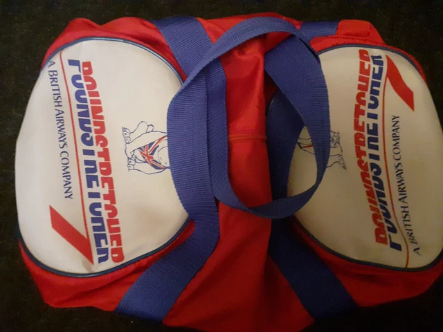 BRITISH AIRWAYS POUNDSTRETCHER (Airline) Bag, extremely rare. £45.00 ...