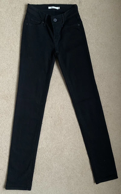 JEANS FEMME LEVIS 714 noir stretch neuf avec etiquette W23 L34 D331 EUR 56 98 PicClick FR