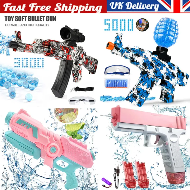 Adults & Children Electric Water Guns Pistol Summer Pool Beach Toy Outdoor Gifts