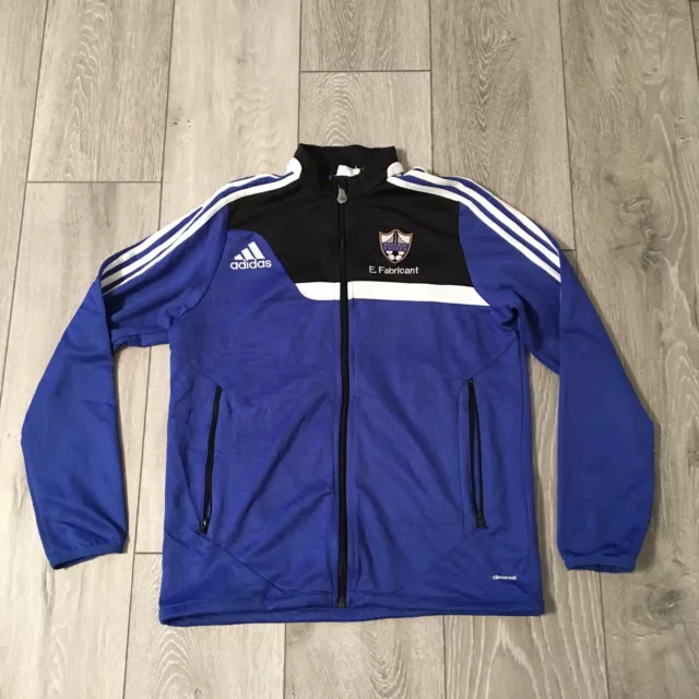 Giacca da pista blu Adidas East Bay Soccer California - taglia YXL gioventù XL ragazzi