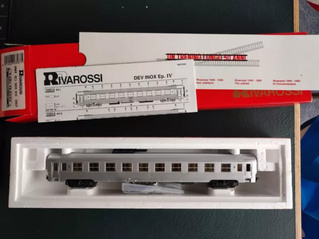 Rivarossi 3587 - Dev Inox B10 - Sncf - Nuova