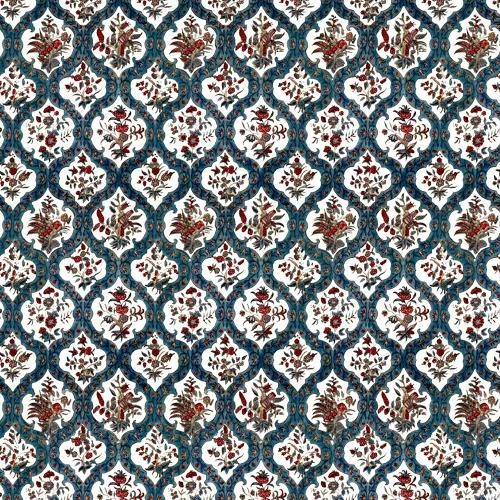 Dolls House Stained Glass Window Glazing Sheet 1:24 1/2in Miniature Pattern 03