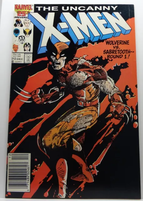 Uncanny X-Men #212 - Marvel Comics - Newsstand
