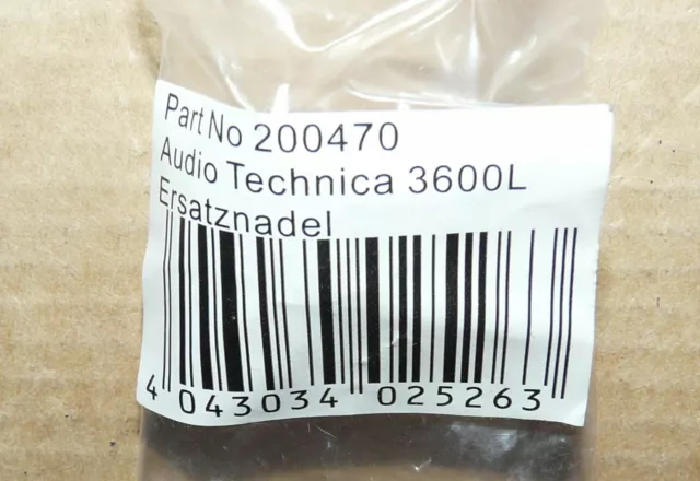 Diamants Universel Pour Cellule Phono Audio Technica  3600L Part N° : 2