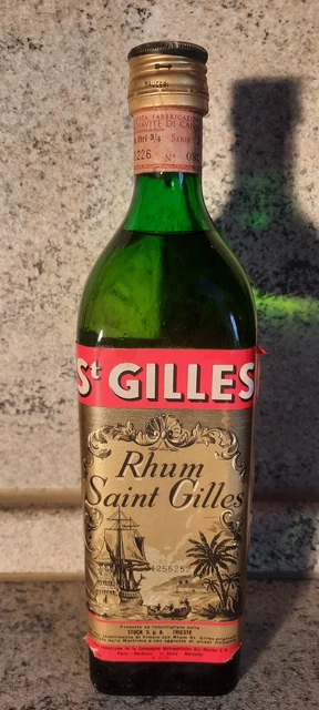Rhum Saint Gilles  Martinica Vintage Stock Trieste