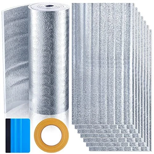 8 Pcs 24'' x 48 Garage Door Insulation Set Garage Door Insulation Panels