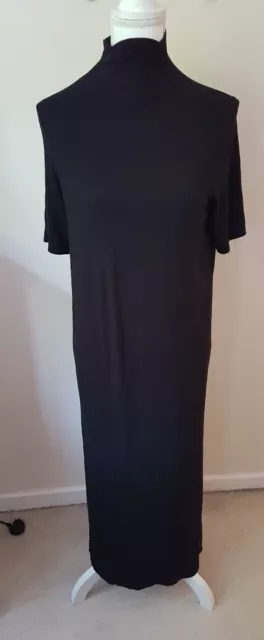 Maxi Dress Nasty Gal Size 10 Black Womens