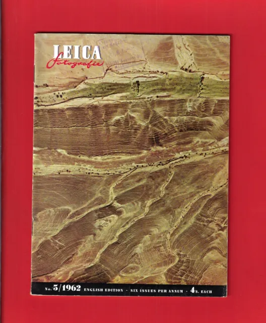 Vintage Leica Fotografie 5/1962 English Edition Magazine