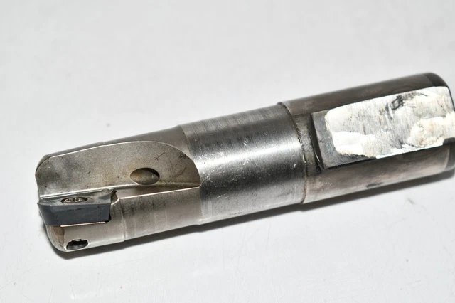 1'' Indexable End Mill 2FL 1'' SHK 4'' OAL 1.000