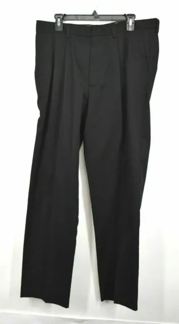 Nordstrom Mens Shop Classic Smartcare Relaxed Fit Double Pleated Pants