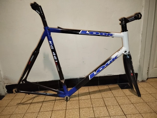 Kit cadre Look 386i hm Carbon - LOOK - 57240 - Troc Vélo